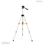 Tripod fényképezőgép szintező állvány kamera állvány állítható magasságú 47 - 120 cm 1/4" fotó