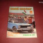 AUTÓ MOTOR 1979 CÍMLAPON LADA fotó