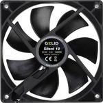 Gelid FN-PX12-11 Számítógépház ventilátor Fekete (Sz x Ma x Mé) 120 x 120 x 25 mm fotó