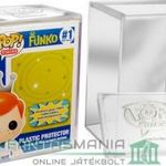 000 10cmes Funko POP figura védő ás tároló doboz - POP Stacks Plastic Protector hivatalos merev műan fotó