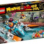 LEGO Monkie Kid 80014 - Sandy motorcsónakja Új, bontatlan fotó