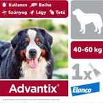 Advantix spot on - rácsepegtető oldat 40-60 kg közötti kutyáknak A.U.V. 1 db 6 ml ampulla nyitott... fotó