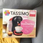 bosch tassimo kapszulas kávéfőző piros és krém színű fotó