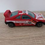 BURAGO PEUGEOT 405 - PIONEER - SHELL 1/43 RED fotó