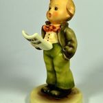 KOTTÁBÓL ÉNEKLŐ FIÚ ... HUMMEL - GOEBEL GYŰJTŐI PORCELÁN FIGURA X fotó