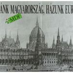 1G939 Magyar Demokrata Fórum plakát 1990 Hazánk Magyarország, Házunk Európa! MDF fotó