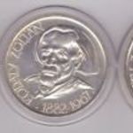 ezüst KODÁLY ZOLTÁN sor 25-50-100 FORINT 1967 BU fotó