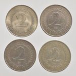 1952 - 1964 2 Forint LOT ( 4 db ) -BS28 fotó