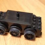 Lego vasút 12V motor fekete fotó