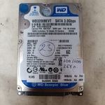 Western Digital 320GB 8MB 5400rpm SATA2 (WD3200BEVT) 23. fotó