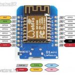 WeMos D1 Mini WiFi Arduino kompatibilis panel fotó