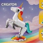 31140 Lego Creator 3in1 Varázslatos egyszarvú unikornis új, bontatlan! fotó