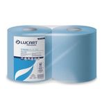 Lucart strong blue 252 ipari törlőkendő 681 lap/tekercs 2 tekercs/zsugor fotó