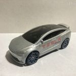 - Tesla Model X - Hot Wheels - 2016 - 1: 64 autó modell - újszerű - 1ft nmá fotó