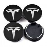 Új Tesla 56mm 4db Felni Alufelni Kupak Közép Felnikupak Felniközép Porvédő Sapka Embléma Jel fotó