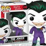 000 10cmes Funko POP 496 The Joker figura - Harley Quinn DC Animted Series Batman ellenség nagyfejű fotó