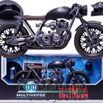 000 18cm-es figurákhoz DC Multiverse Vehicles Batman Drifter Motorcycle / Cafe Racer Harley Davidso fotó