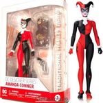 18cm-es Batman figura - Harley Quinn figura pisztollyal, talappal és extra-mogzatható végtagokkal - fotó