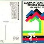 Coors International Bicycle classic Usa 1982 kl. Charlie DeSimone Biagio Lubrano képeslap, képesleve fotó