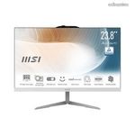 MSI Business AIO Modern AM242 12M-1079XHU, 23, 8" FHD, i5-1235U, 8GB, 512GB M.2, INT, NoOS, White fotó