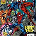 Budapesti átvétellel: x Peter Parker Pókember képregény 43. szám Időzített Bomba, Benne: Skarlát Pók fotó