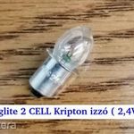 Maglite 2C / 2D Cell elemlámpába 2, 4V -os Kripton pót lámpa izzó fotó