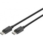 Digitus Kijelző csatlakozó Csatlakozókábel DisplayPort dugó, DisplayPort dugó 3.00 m Fekete AK-34... fotó