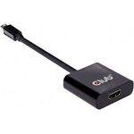 club3D CAC-2170 Mini DisplayPort Átalakító [1x Mini DisplayPort dugó - 1x HDMI alj] Fekete fotó