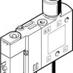 FESTO Mágnesszelep 196846 CPE10-M1BH-3GL-QS-4 QS-4, M7 Névleges távolság 4 mm 1 db fotó