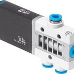 FESTO Mágnesszelep 525151 MHE3-MS1H-3/2G-QS-6 QS-6 Névleges távolság 3 mm 1 db fotó