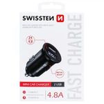 SWISSTEN Szivargyújtós USB Gyorstöltő 4800mA (3020115000) (s3020115000) fotó