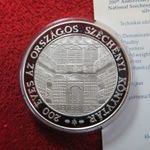 ORSZÁGOS SZÉCHENYI KÖNYVTÁR 3000 FORINT 2002 EZÜST: 31, 46g/925 PP, nagyon enyhe oxidfolt fotó