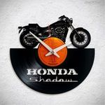 Honda Shadow VT750 - motorkerékpár – bakelit falióra fotó