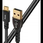 AudioQuest Pearl USBPEA0.75MI USB-A apa - Micro USB-B apa 2.0 Adat és töltőkábel - Fekete (0.75m)... fotó