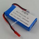 Helyettesítő akku UDI U829A, Tarantula X6, WL Toys V666 quadrocopter, 7.4V, 1200mAh fotó