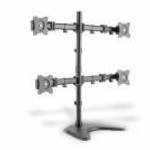 Digitus DA-90364 Universal Quad Monitor Mount Stand/Clamp Option Black fotó