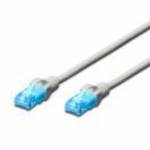 Digitus CAT5e U-UTP Patch Cable 0, 5m Grey fotó