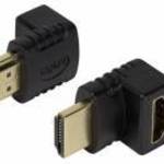 Logilink HDMI 90° angle Adapter Black fotó