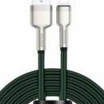 Baseus Cafule USB - Lightning Cable 2, 4A 2m Green fotó