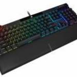 Corsair K100 RGB Optical-Mechanical Gaming Keyboard Corsair OPX Switch Black US fotó