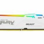 Kingston 32GB DDR5 5200MHz Fury Beast RGB White fotó