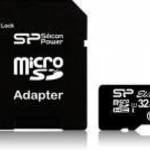 Silicon Power 32GB microSDHC Class 10 UHS-I + adapterrel fotó