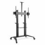 Digitus TV Cart 70-120" 140kg Black fotó