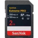 Sandisk 2TB SDXC Class 10 U3 V30 Extreme Pro fotó