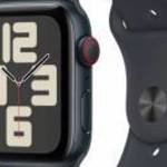 Apple Watch SE2 v3 GPS + Cellular 44mm Midnight Alu Case with Midnight Sport Band S/M fotó