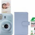 Fujifilm Instax Mini 12 Bundle Kit Pastel Blue fotó