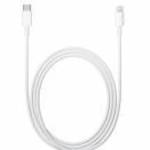 APPLE adatkábel (Type-C - lightning 8pin, gyorstöltés támogatás, 100cm) FEHÉR fotó