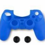 PS4K Spartan Gear - Controller Silicon Skin Cover and Thumb Grips Blue fotó