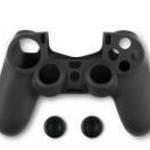 PS4K Spartan Gear - Controller Silicon Skin Cover and Thumb Grips Black fotó