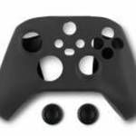 XBXK Spartan Gear - Controller Silicon Skin Cover and Thumb Grips Black fotó